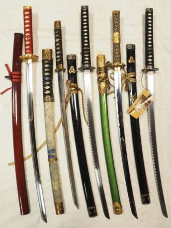 Japan: Katana - 5 Exemplare. - photo 2