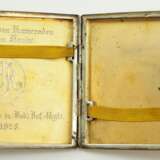 Baden: Zigarettenetui für den scheidenden Hauptmann - das Offizierskorps des 14. (Bad.) Inf.-Regts. 1928. - Foto 2