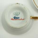 Carl Wilhelm & Co.: Patriotische Tasse und Untertasse des Hauses Mecklenburg-Schwerin. - photo 3