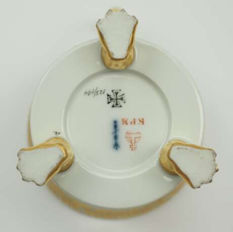 KPM: Patriotische EK Tasse, mit Untertasse. - photo 4