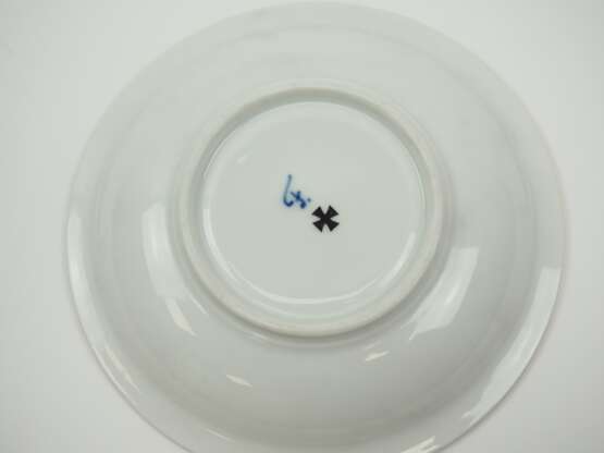 Fürstenberg: Patriotische EK 1914 Tasse, mit Untertasse. - photo 4