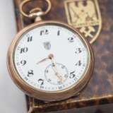 Geschenk-Taschenuhr der Preußischen Saargruben AG 1938, im Etui. - photo 2