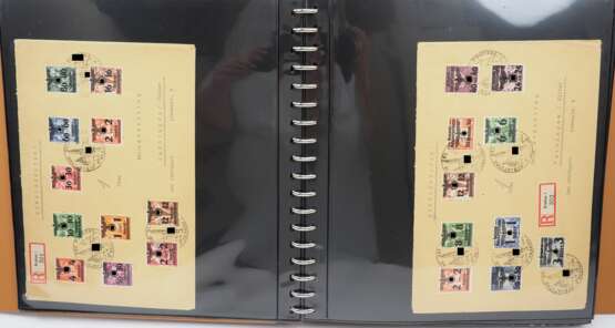 3. Reich: Sammlung Briefmarken, Ganzsachen, Belege. - фото 1