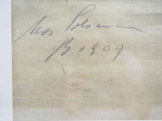 Liebermann, Max (1874-1935): Napoleon Lithographie. - photo 3