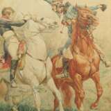 Frankreich: von Myrbach-Rheinfeld, Felician: Französischer Husar im Kampf. - photo 1