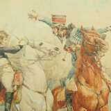 Frankreich: von Myrbach-Rheinfeld, Felician: Französischer Husar im Kampf. - photo 3
