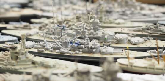 Deutsche Marine: Sammlung Metall Miniatur Schiffe - 1:1250. - photo 1