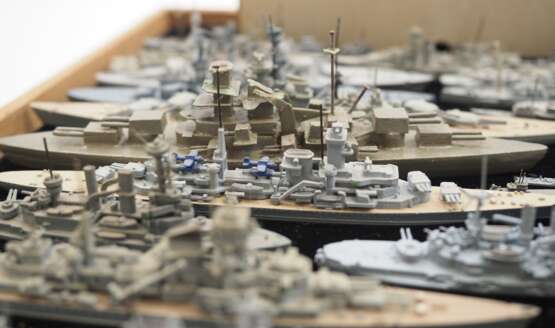 Deutsche Marine: Sammlung Metall Miniatur Schiffe - 1:1250. - photo 4