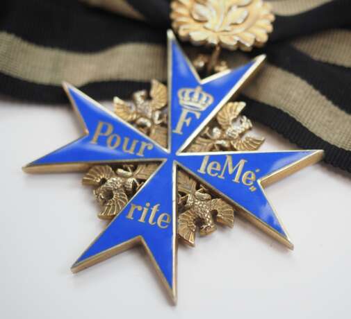 Preussen: Orden Pour le Mérite, für Kriegsverdienste, mit Eichenlaub. - фото 2