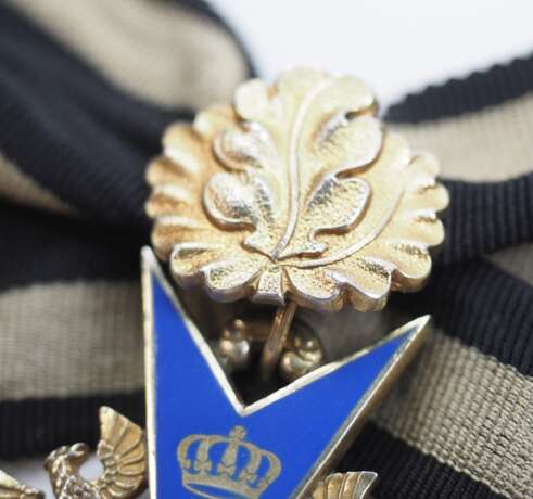 Preussen: Orden Pour le Mérite, für Kriegsverdienste, mit Eichenlaub. - фото 3
