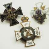 Russland: Sammlung Regimentsabzeichen - 3 Exemplare. - photo 1