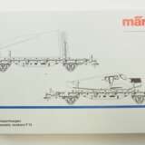 Märklin: HO 4506 2 Flugzeug-Transportwagen mit Flugzeug-Bausatz Junkers F 13. - фото 2