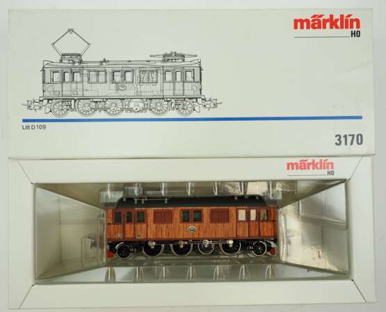 Märklin: HO 3170 E-Holzlok. - фото 2