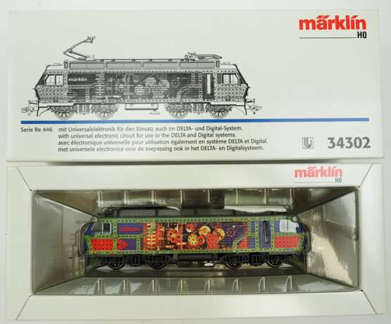 Märklin: HO 3448 BR E 70. - фото 2