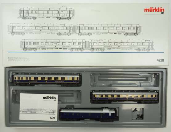 Märklin: HO 4228 Rheingold Wagen-Set. - photo 1