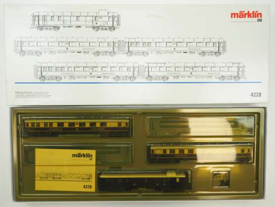 Märklin: HO 4228 Rheingold Wagen-Set. - photo 2