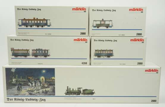Märklin: HO 2880 / 4398 König-Ludwig-Zug. - Foto 2