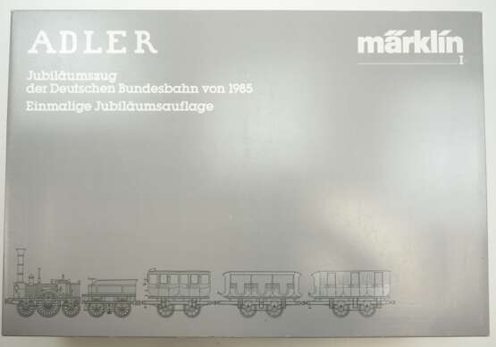 Märklin: I 5751 Adler Jubiläumszug der Deutschen Bundesbahn von 1985. - Foto 5