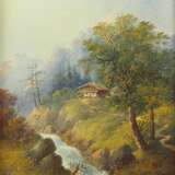 Bachmann, Minna (1860-1887): Bauernhaus in den Bergen. - Foto 1