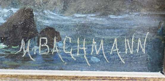 Bachmann, Minna (1860-1887): Bauernhaus in den Bergen. - Foto 3