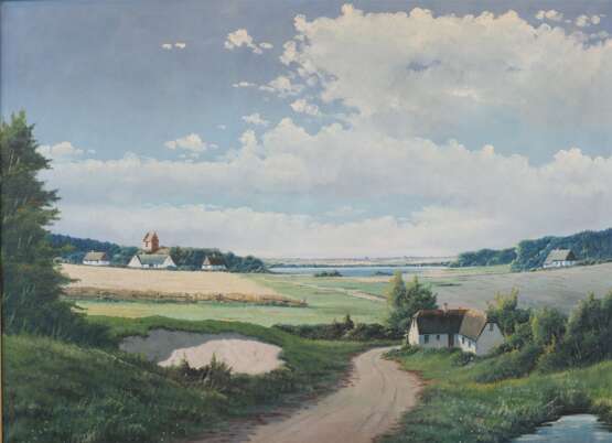 Birk, E. (1907-1977): Dänische Landschaft. - Foto 1