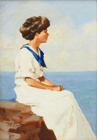 Flynn, Dianne (1939): Blick übers Meer. - photo 1