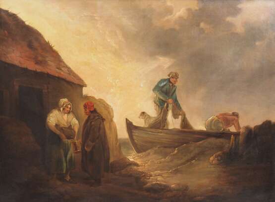 Morland, George (1762/63-1804): Fischerszene. - Foto 1