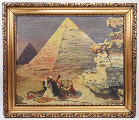 Neizel, W.: Ägypten - Beduinen vor Pyramiden. - photo 2