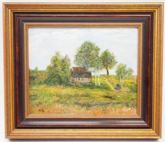Resch, Anna (1902-1984): Gehöft unter Bäumen. - Foto 1