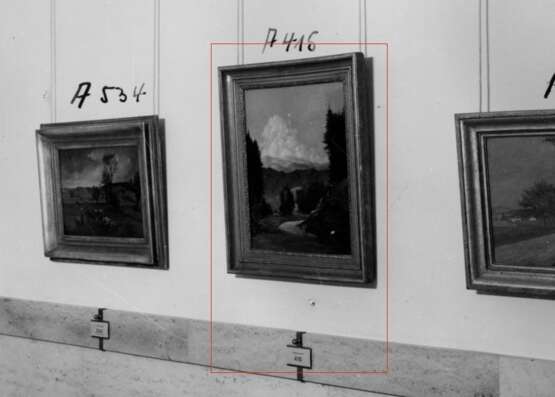 Riegele, Eberhard (1889-1960): Sommernachmittag im Bayerischen Wald - Große Deutsche Kunstausstellung 1943. - Foto 3