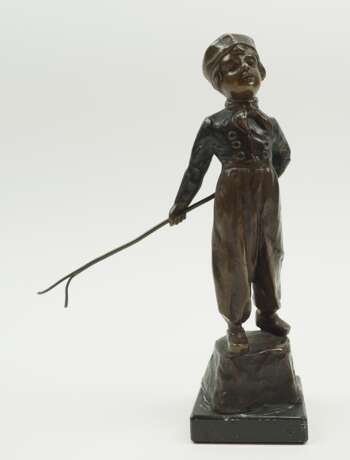 Schmidt-Felling, Julius Paul (1905-2000): Junge mit Gerte. - Foto 1