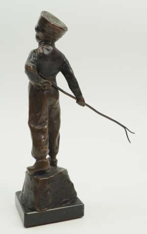 Schmidt-Felling, Julius Paul (1905-2000): Junge mit Gerte. - Foto 2