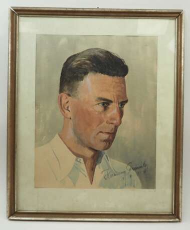 Stammler, Hermann (XIX-XX): Selbstporträt. - Foto 2