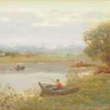 Vasin, Vladimir Alekseevic (1918-2006): Abend auf der Istra. - Foto 1
