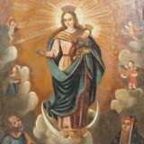Muttergottes mit Kind - um 1800. - Foto 1