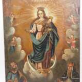 Muttergottes mit Kind - um 1800. - Foto 2