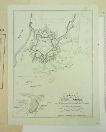 Antwerpen: 7 Stiche der Stadt / Schelde und Umgebung. - фото 2