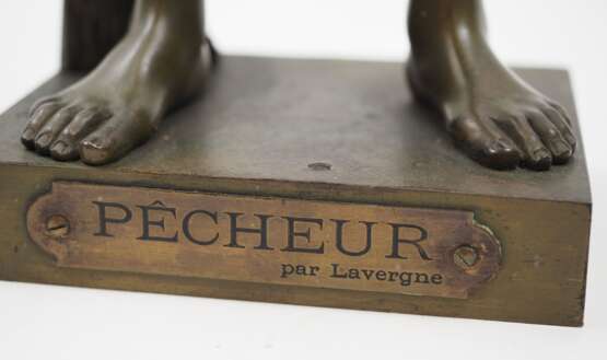 Lavergne, Adolphe Jean (1863-1928): Der Angler. - Foto 2