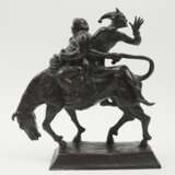 Piffrader, Hans (1888-1950): Narrenpaar auf Pferd. - Foto 1