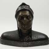 nach de Angelis, Sabatino: Bronze Büste Dante Alighieri. - Foto 1