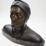 nach de Angelis, Sabatino: Bronze Büste Dante Alighieri. - Foto 2