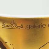 Dani, Salvador und Sarpaneva, Timo für Rosenthal - Schale "Suomi". Schale aus Porzellan, mehrfarbig gefasst, Signiert und nummerirert, Studio-Line Entwurf. - photo 2