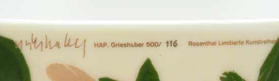 Grieshaber, HAP (1909-1981): für Rosenthal - Schale und Kanne "Carmina Burana". - Foto 4