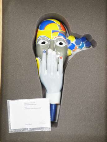 Weizäcker, Andreas von (Essen 1956-2008) für Rosenthal, Maskenobjekt Gedankengänger 1991. - Foto 2