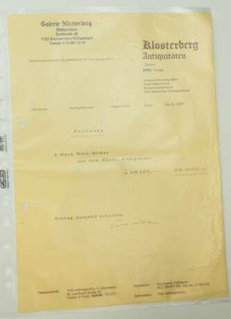 Württembergisches Königshaus: 6 Wein Römer. - photo 3