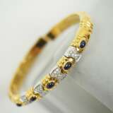 Thomas Schmid, Pforzheim: Armspange in GOLD mit Diamantbesatz. - фото 2