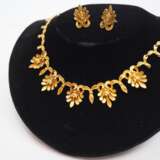 GOLD Collier und Ohrstecker Set. - фото 2