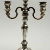 Robbe + Berking: 3 Flammiger Kerzenhalter, 925 Sterling Silber. - Foto 1