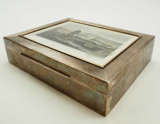 Große Zigarrenschachtel, SILBER, Franz Johann. - photo 2