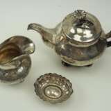SILBER Kaffeekanne, Zuckerdose und Milchkännchen. - Foto 2